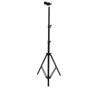 Uonlytech Treppiede Regolabile per Proiettore e Supporto per Smartphone Mensola Allargata, Treppiede da Pavimento Portatile 1,7 M per Streaming Live, Presentazioni e Uso Esterno