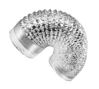 Uonlytech Tubo Di Scarico Stufa Gas Temperatura Supporto Da Parete Per Tubo Da Giardino Intradosso Portagomma Espandibile Caddy Vuoto Allineare Sfogo Extra Silver Foglio Di Alluminio