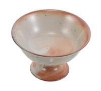 Uonlytech Vassoio Ceramica Vintage con Piedistallo Piatto Multifunzionale per Frutta Dolci e Insalate Supporto Elegante per Torte Ciotola Decorativa per Feste e Uso Quotidiano