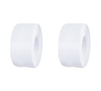 Uooduby 2X Nastro Sigillante Bianca Impermeabile Autoadesivo, Nastro Sigillante per WC, Striscia di Nastro Sigillante per Vasca da Bagno-3,2 M