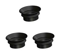 Uooduby 3X Casco Binoculare Occhiali per Visione Notturna Occhiali Protettivi nel Gomma Coppe Protettive per Oculari Protezioni Parti per Microscopio L24