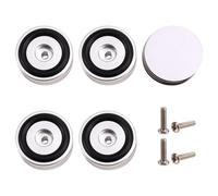 Uooduby 4 Piedini Isolanti per Giradischi HiFi, Piedini per Altoparlanti, Cuscinetti Audio, per Amplificatore/Altoparlante/Giradischi, 40 X 15 Mm,