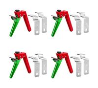 Uooduby 4 Set di 4 morsetti anteriori regolabili per cassetti a pressione rapida per la lavorazione del legno del telaio dell'armadio