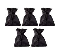 Uooduby 5 Pezzi Coperture per Rubinetto Esterno per L'Inverno, Copertura per Rubinetto Esterno Protezione Dal Gelo Riutilizzabile In Plastica Nera per L'Inverno