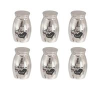 Uooduby 6X Cremation Urne, Ceneri Conserve, Memoriale Mini Urn Urna Funebre