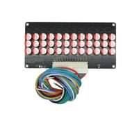Uooduby Modulo di Bilanciamento Ad Alta Corrente da 5,5 A 12S Bilanciatore Equalizzatore Lifepo4/Lipo/Lto Condensatore di Energia della Batteria