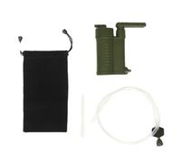 Uooduby Pompa Filtro per Acqua Portatile Esterno Pompa Ad Alto Flusso, Leggero, Ideale per la Prevenzione delle Crisi Escursionistiche di Sopravvivenza Set