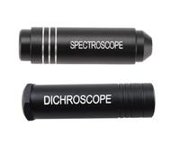Uooduby Spettroscopio di diffrazione portatile e dicrocopio tricotico Pleocroico Colori pleocroici Identificazione delle pietre preziose Strumenti di prova delle pietre preziose per pietre preziose