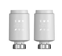 Uooduby Valvola Termostatica per Radiatore Tuya ZigBee Termostato Intelligente TRV Regolatore di Temperatura Programmabile per Radiatore