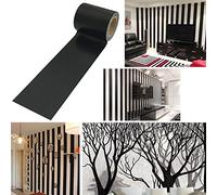 UOOOM 10 m x 5cm Nero Washi Tape Nastro Decorazione Della Parete Adesivo Scrapbooking Craft (Design 0510)