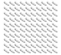 UOPJDD 100 Pezzi di Perni Metallici, Materiali per Artigianato Fai -da -Te, Possono Fare Gioielli, Marchi Famosi E Spille.