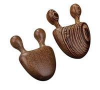 UOPJDD 2 Pezzi Massager in Legno, Massaggiatore Multifunzione, Strumento di Massaggio Manuale, Adatto A Viso, Collo, Gambe E Schiena.