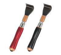 UOPJDD Strumento di Solleticazione di 2 Pezzi Indietro, Prurito Telescopico Dispositivo di Solletico, Dispositivo di Solleticazione del Prurito Creativo, Strumento di Massaggio Manuale.