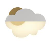 UOPYNE Creative Metal Cartoon Wall Sconce Children's Room Light with Acrylic Shade Lamps with Cloud Shape for Kids Study Toys