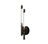 UOPYNE Modern Copper Wall Sconce Creative Strip Lights Black/Gold Vanity Lamps for Bedroom Bathroom Doorway