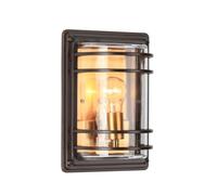 UOPYNE Outdoor Waterproof Wall Mount Light Fixtures E26/E27 Socket Exterior Light Fixture with Clear Glass Porch Lighting Modern Sconces Lantern for House Front Door Garage
