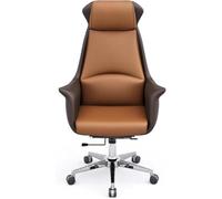 UOPYNE Sedia da ufficio ergonomica for amministrazione, sedia girevole con schienale alto, altezza regolabile con comodo supporto for la schiena, ideale for studio e ufficio domestico.(Color 2)