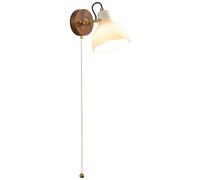 UOPYNE Vintage Wall Sconces Creative Nordic Lights with Glass Shade 1 Light Bathroom Vanity E14/E12 Base Lamps for Coffee Bar Balcony