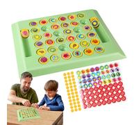 Uoqpty Gioco Di Memoria Per Bambini - Puzzle Giocattolo Tema Animali E Frutta,Gioco Da Tavolo Per Apprendimento Sensoriale | Per Bambini Famiglia Scuola Materna Asilo Educazione Precoce Potenziamento