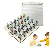Uoqpty Gioco Indovina Chi per Bambini,Giochi da Tavolo Classici per tutta la Famiglia | Attività Educativa Divertente Per Bambini E Ragazze Migliora Il Pensiero Logico