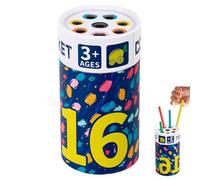 Uoqpty Ordinamento Colori,Giocattolo Interattivo in Legno per Abbinamento,Attività Per Potenziamento Intelligenza - Per Bambini Da 3 Anni In Su Aula Homeschool Asilo Compleanno Natale Sala Giochi