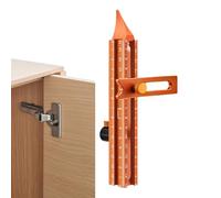 Uoqpty Righello per Falegnameria,Guida a 4 Lati per Scala e Calibro | Righello Per Marcatura In Falegnameria,Per Taglio Lavorazione Piastrelle Pavimenti Falegname Costruzione Angolo