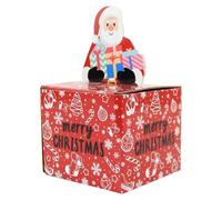 Uoqpty Salvadanaio Natalizio, Dispenser 30 Sacchetti Trasparenti, Borsa Per Soldi Con Estrazione Natalizia, Per Feste Bambini Gli Amici La Nipote Il Papà Il Biglietto Compleanno E Halloween