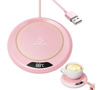 Uoqpty Scaldatazze - Scaldabevande A 3 Livelli Di Temperatura Regolabile 20W - Dispositivo Riscaldante Per Cucina Sala Da Pranzo Regalo Casa | Accessorio Alimentare Termico per Bevande Calde