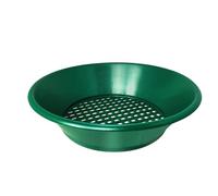 Uoqpty Setaccio Dorato | Classificatore panning in Oro fine - 14 Pollici Metallo prospezione Alto Tasso di Recupero Strumento per Ricreazione Caccia al Tesoro nel Deserto Spiaggia attività familiari