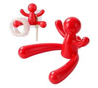 Uoqpty Simpatici ganci da parete adesivi decorativi da parete, autoadesivi a forma di, per gioielli, bagno, ingresso, camera da letto, cucina