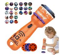 Uoqpty Torcia Bambini,Proiettore Torcia Halloween - Luce Notturna per Viaggio Asilo Feste Regalini Serale Divertimento
