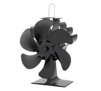 Uoqpty Ventilatore per - Ventilatore per stufa a pellet per uso domestico | Ventilatori termoelettrici per stufe a legna per stufe a legna, a, a pellet, risparmio energetico ed efficiente