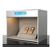 UORDBY Armadio per la Corrispondenza dei Colori con Strisce LED - Cabina di Illuminazione Intelligente a 4/5/6 luci per Stampa Tessile, valutazione del Colore in Laboratorio no45°Grandstand-Fourlight