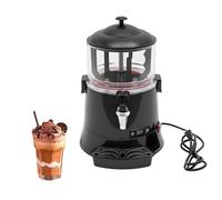 UORDBY Macchina per Cioccolata Calda Commerciale, Macchina per scaldare Bevande, temperatrice per Cioccolato con Regolazione da 30 a 90 °C per Riscaldare caffè, tè, Latte, Succo di Mais 5L