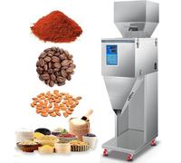 UORDBY Macchina per Il confezionamento di Particelle 10g~1500g | Riempitrice automatica di polveri,8-15 sacchetti/minuto, per il confezionamento di fagioli, semi, cereali, tè e granulati.