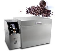 UORDBY Tostatrice elettrica per caffè con Timer e Controllo della Temperatura (0-350°C), Macchina Professionale per tostare i Cereali in Acciaio Inossidabile,per Noci, Cereali e Castagne Type5