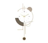 uotmui Orologio da Parete Modern Living Room Wall Clock Creative Clock Silent Clock Wall Hanging Simple Decoration Orologio da Parete(S)