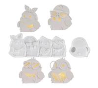 Uova a forma di robusto silicone per resina epossidica gioielli piatto titolare e arte mestiere decorazioni per la casa forniture personalizza tazza