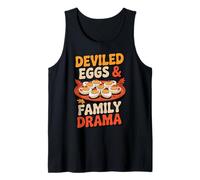 Uova alla diavola Famiglia Dramma Ringraziamento Canotta