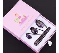 Uova Bacchetta Esercizio Yoga Massaggio Ginnico Uovo, Rosa Collezioni di casa (Color : Purple)