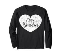Uova Benedict Heart Apparel - Simpatico Design Benedicts Lover Maglia a Manica