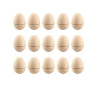 Uova Decorative Di Pasqua - Divertenti Interattive Fatte A Mano | 15 Pezzi Di Uova Decorative Per Le Vacanze Primaverili, Graziose Decorazioni Stagionali Per Bambini, Bambine, Perfette Ṕer Scrivania,