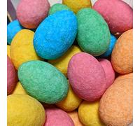 Uova di Cialda Zuccherate Colorate e Confettate 15 pezzi - Misure uovo: altezza 5,5 cm/larghezza 3,5 cm - Peso Netto cad. 8 g