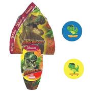Uova di Cioccolato Dinosaur Park al Latte da 240 gr Pasqua 2024 include Magnete Dinosauro A scelta Walcor