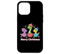 Uova di dinosauro Kawaii Baby Festive Christmas Dino Custodia per iPhone 12 Pro Max