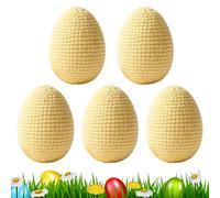 Uova Di Pasqua 5 Pezzi Ghirlande Primaverili Lavorate A Maglia Per