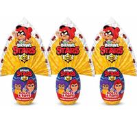 Uova di Pasqua con Cioccolato al Latte e Sorpresa a Tema Videogame, Uova Pasquali Incartate Singolarmente, Ideali per Bambini e Regali, Confezioni Multiple da 40 g (3 uova da 40 g (Totale 120 g))