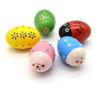 Uova di Pasqua Decorative, Uova di Pasqua Colorate, Uovo musicale di Pasqua, Egg Maracas, per L'educazione Precoce Musicale Toys Decorazione Riempimento del Cesto di Pasqua