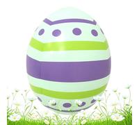 Uova di Pasqua gonfiabili - Decorazioni giganti della Corte di Pasqua, Holiday Holiday Gonfiabile | Decorazione delle uova di Pasqua, Decorazione di soffiaggio pasquale colorata, Bunny Egg