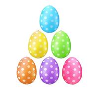 Uova di Pasqua gonfiabili giganti, 6 pezzi, decorazioni stagionali, decorative per feste, per prato, giardino, , cortile, centro commerciale, cortile posteriore, festa, chiesa